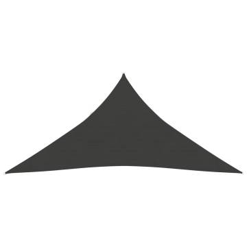 Sunshade Sail Anthracite 4x5x5 m | HDPE Sun Shelter