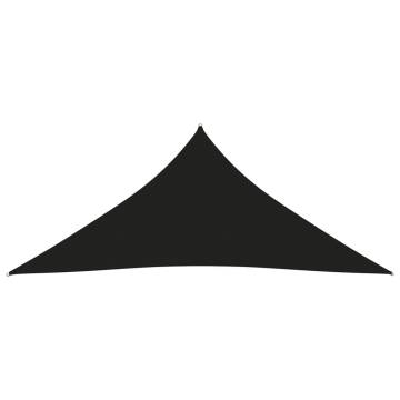 Sunshade Sail Oxford Fabric Triangular 5x6x6m - Black