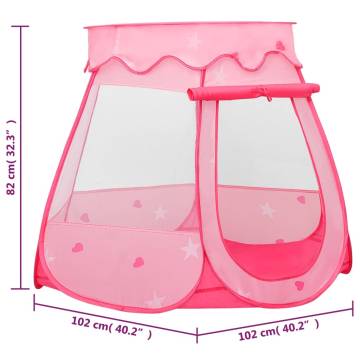 Children Play Tent Pink 102x102x82 cm - Fun & Practical