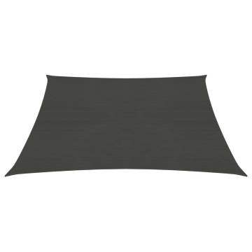 Sunshade Sail 160 g/m² Anthracite 3x3 m - Durable Protection