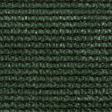 Dark Green Sunshade Sail 3.5x3.5x4.9m | UV & Mould Resistant