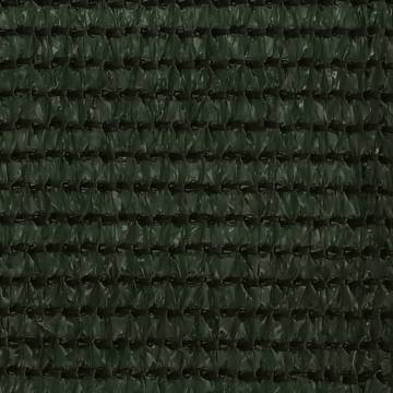 Dark Green Balcony Screen 90x500 cm - HDPE Privacy Shade