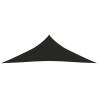 Black Sunshade Sail 3.5x3.5x4.9m - UV & Mold Resistant | Hipomarket