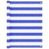 Balcony Screen Blue and White 90x500 cm HDPE Colour blue and white Size 90 x 500 cm Quantity in Package 1 