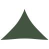 Sunshade Sail 160 g/m² Dark Green 4.5x4.5x4.5 m HDPE Colour dark green Size 4.5 x 4.5 x 4.5 m Quantity in Package 1 