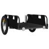 Bike Trailer - Black Oxford Fabric & Iron | Durable & Versatile