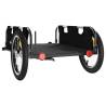 Bike Trailer - Black Oxford Fabric & Iron | Durable & Versatile