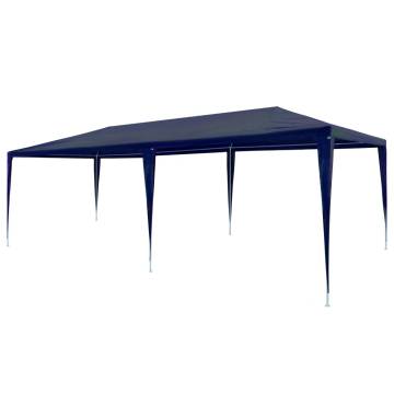 Party Tent 3x6 m PE Blue - Durable & Stylish Outdoor Canopy