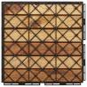 Decking Tiles 20 pcs 30x30 cm Solid Wood Teak - Hipomarket