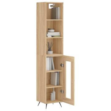 Elegant Highboard Sonoma Oak - Stylish Storage Solution