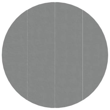 Durable Pool Ground Cloth Light Grey Ø500 cm - Hipomarket