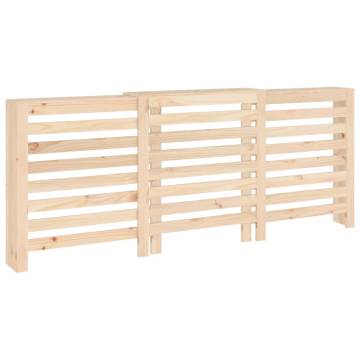 Radiator Cover 210x21x85 cm - Solid Wood Pine - Hipomarket UK