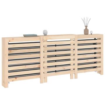 Radiator Cover 210x21x85 cm - Solid Wood Pine - Hipomarket UK