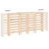 Radiator Cover 210x21x85 cm - Solid Wood Pine - Hipomarket UK