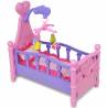 Kids' Pink & Purple Playroom Toy Doll Bed | HipoMarket