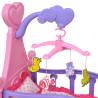 Kids' Pink & Purple Playroom Toy Doll Bed | HipoMarket