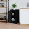 Stylish Black Sideboard - 37.5x35.5x67.5 cm | Hipo Market