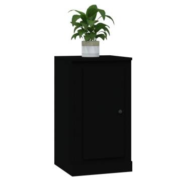 Stylish Black Sideboard - 37.5x35.5x67.5 cm | Hipo Market