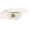 TRIXIE 4-Chambered Rodent House - Cozy Retreat for Pets