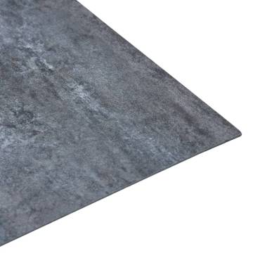 Self-Adhesive Flooring Planks - 5.11 m² Grey Marble PVC