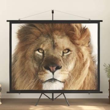 100" 4:3 Projection Screen - Perfect for Home & Office | HipoMarket