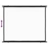 100" 4:3 Projection Screen - Perfect for Home & Office | HipoMarket