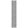 Book Cabinet & Room Divider - Grey Sonoma | HipoMarket