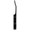 Western Classical Cutaway Guitar - 6 Strings Black 38"