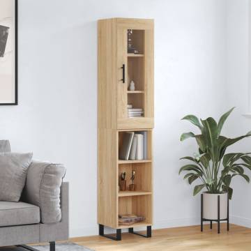 Highboard Sonoma Oak - Elegant Storage Solution | Hipo Market