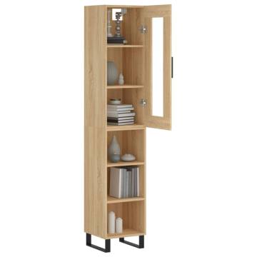 Highboard Sonoma Oak - Elegant Storage Solution | Hipo Market