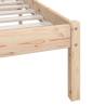 Solid Wood Pine Bed Frame 90x190 cm - Stylish & Durable