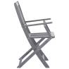 Folding Outdoor Chairs Set - Solid Acacia Wood | HiPo Market