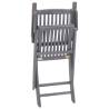 Folding Outdoor Chairs Set - Solid Acacia Wood | HiPo Market