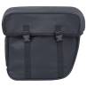 Double Waterproof Bicycle Bag for Pannier Rack - 35L Black