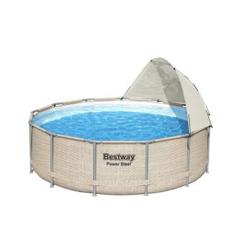 Bestway Above Ground Pool Canopy - White Sun Protection