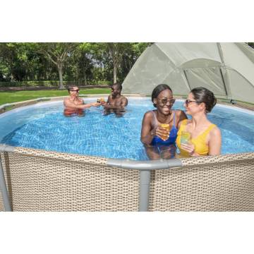 Bestway Above Ground Pool Canopy - White Sun Protection