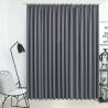 Blackout Curtain with Hooks Grey 290x245 cm Colour grey Quantity in Package 1 