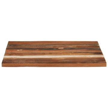 Square Table Top 70x70 cm - Solid Reclaimed Wood | HipoMarket