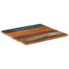 Square Table Top 70x70 cm - Solid Reclaimed Wood | HipoMarket