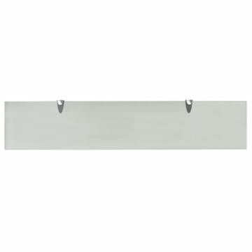 Floating Shelf Glass 100x20 cm - Stylish & Functional