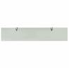 Floating Shelf Glass 100x20 cm - Stylish & Functional