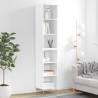 Highboard White 34.5x32.5x180 cm Engineered Wood Colour white Quantity in Package 1 Model 3 shelves 