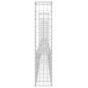 U-Shape Gabion Basket with 5 Posts - Durable Iron Design