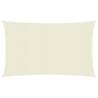 Sunshade Sail 160 g/m² Cream 2.5x4 m HDPE Colour cream Size 2.5 x 4 m Quantity in Package 1 