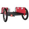 Red Bike Trailer | Durable Oxford Fabric & Iron Design