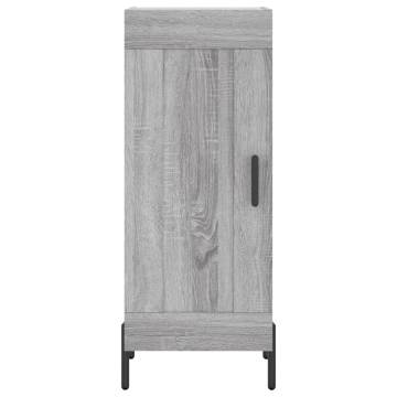 Highboard Grey Sonoma 34.5x34x180 cm | Stylish Storage Solution