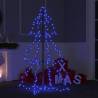 Christmas Cone Tree 160 LEDs Indoor and Outdoor 78x120 cm Colour blue Size 120 x 78 cm Quantity in Package 1 Number of Branch Tips 