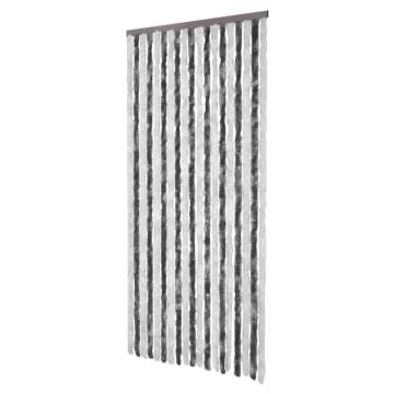 Insect Curtain Grey & White 90x220 cm - Keep Insects Out