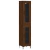 Highboard Brown Oak - Stylish Storage Solution | Hipo Market