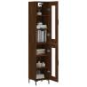 Highboard Brown Oak - Stylish Storage Solution | Hipo Market